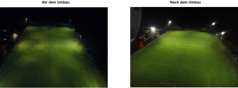 Vor dem Umbau Nach dem Umbau